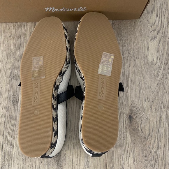 NWB MADEWELL The Remy Mary Jane Espadrille Women’s Size 9 Natural Multi - Picture 9 of 9